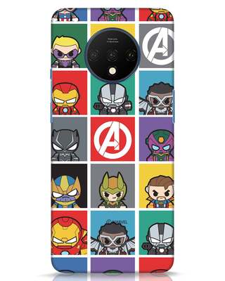 Shop Avengers Chibi  OnePlus 7T Mobile Cover (AVL)-Front