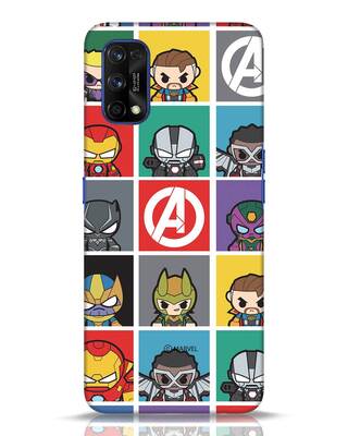 Shop Avengers Chibi Realme 7 Pro Mobile Covers (AVL)-Front