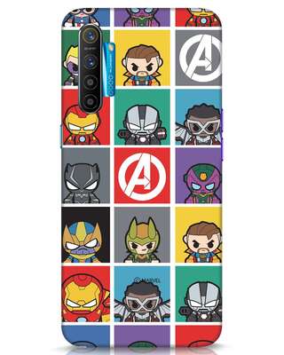 Shop Avengers Chibi Realme XT Mobile Cover Mobile Cover (AVL)-Front