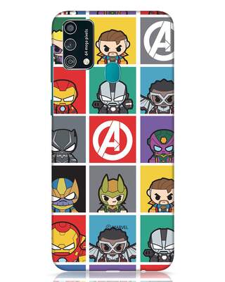 Shop Avengers Chibi Samsung Galaxy F41 Mobile Covers (AVL)-Front