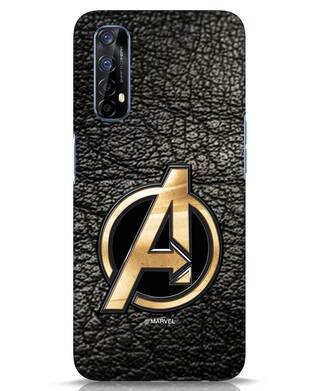 Shop Avengers Gold Logo Realme 7 Mobile Cover-Front