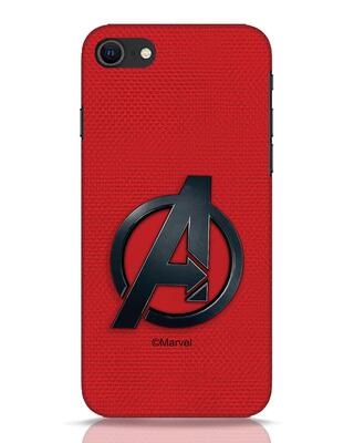 Shop Avengers Red iPhone SE 2020 Mobile Cover (AVL)-Front