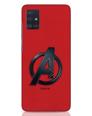 Shop Avengers Red Samsung Galaxy A51 Mobile Cover (AVL)-Front