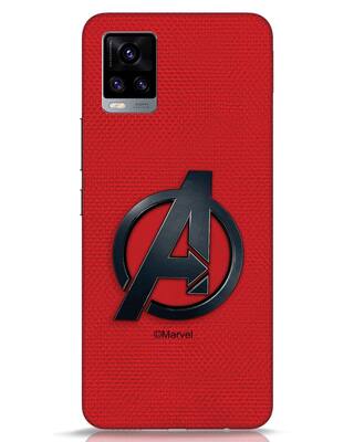 Shop Avengers Red Vivo V20 Mobile Cover (AVL)-Front