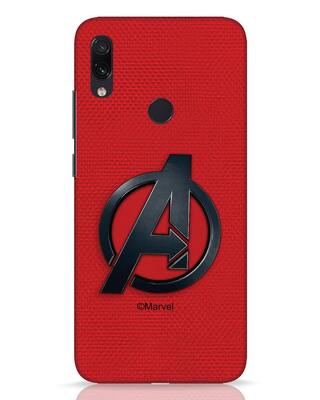 Shop Avengers Red Xiaomi Redmi Note 7 Pro Mobile Cover (AVL)-Front