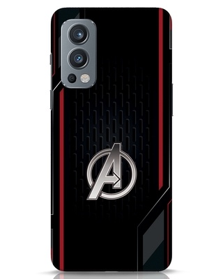Shop Avengers Sporty 3D Designer Cover for OnePlus Nord 2-Front