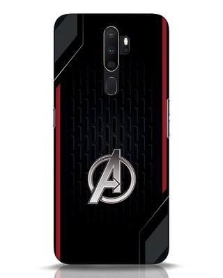 Shop Avengers Sporty 3D Designer Cover for Oppo A5 2020-Front
