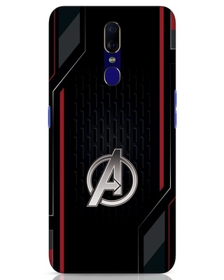 Shop Avengers Sporty 3D Designer Cover for Oppo F11-Front