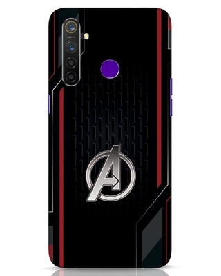 Shop Avengers Sporty 3D Designer Cover for Realme 5 Pro-Front