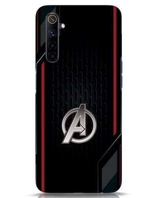Shop Avengers Sporty 3D Designer Cover for Realme 6i-Front
