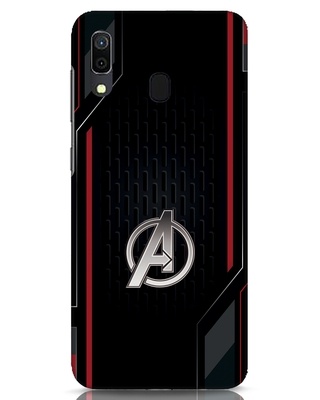 Shop Avengers Sporty 3D Designer Cover for Samsung Galaxy A30-Front