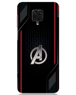 Shop Avengers Sporty 3D Designer Cover for Xiaomi Poco M2 Pro-Front