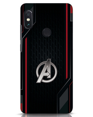 Shop Avengers Sporty 3D Designer Cover for Xiaomi Redmi Note 5 Pro-Front