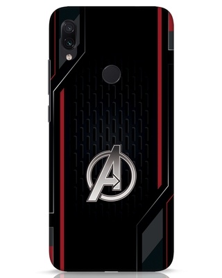 Shop Avengers Sporty 3D Designer Cover for Xiaomi Redmi Note 7S-Front