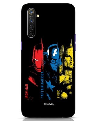 Shop Avengers Trio Realme 6 Mobile Cover (AVL)-Front