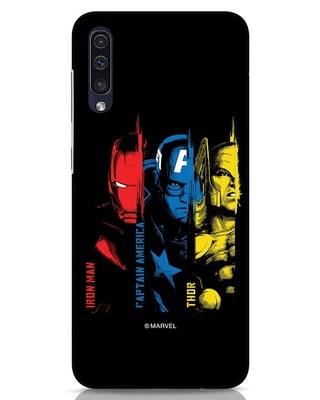 Shop Avengers Trio Samsung Galaxy A50 Mobile Cover (AVL)-Front