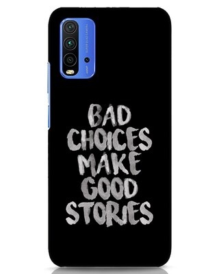 Shop Bad Choices Xiaomi Redmi 9 Power Mobile Cover-Front