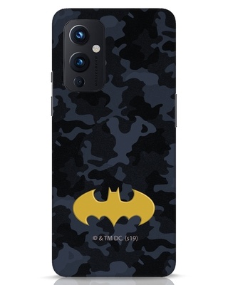 Shop Batman Camo 3D Designer Cover for OnePlus 9-Front