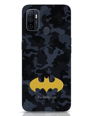 Shop Batman Camo 3D Designer Cover for Oppo A53-Front