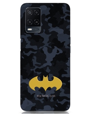 Shop Batman Camo 3D Designer Cover for Oppo A54-Front