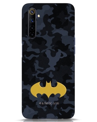 Shop Batman Camo 3D Designer Cover for Realme 6i-Front