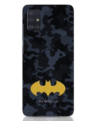 Shop Batman Camo 3D Designer Cover for Samsung Galaxy A51-Front