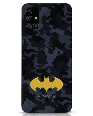 Shop Batman Camo 3D Designer Cover for Samsung Galaxy M31s-Front