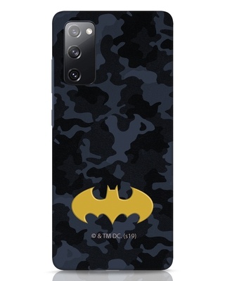 Shop Batman Camo 3D Designer Cover for Samsung Galaxy S20 FE-Front