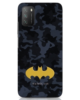 Shop Batman Camo 3D Designer Cover for Xiaomi Poco M3-Front