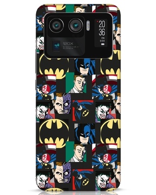 Shop Batman Collage Designer Hard Cover for Mi 11 Ultra-Front