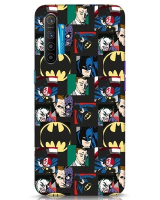 Shop Batman Collage Designer Hard Cover for Realme XT-Front
