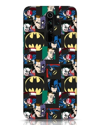 Shop Batman Collage Designer Hard Cover for Xiaomi Redmi Note 8 Pro-Front