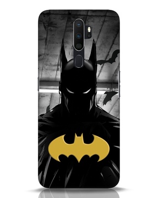 Shop Batman Logo 3D Designer Cover for Oppo A5 2020-Front