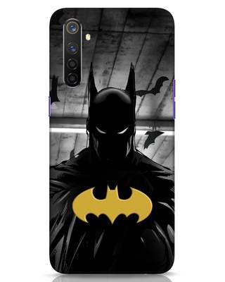 Shop Batman Logo 3D Designer Cover for Realme 6 Pro-Front