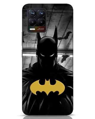 Shop Batman Logo 3D Designer Cover for Realme 8-Front