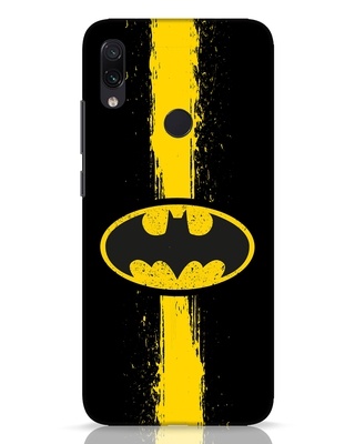 Shop Batman Logo Xiaomi Redmi Note 7 Pro r Mobile Cover-Front