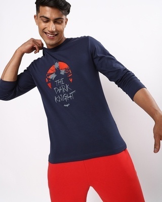 Shop Batman Red (BML) Full Sleeve T-shirt-Front
