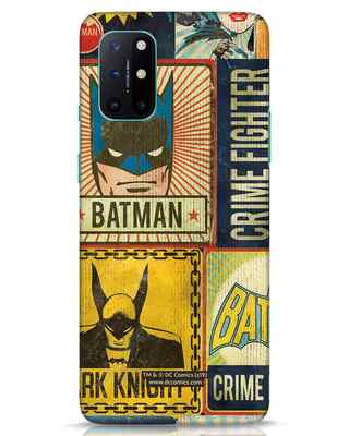 Shop Batman Vintage OnePlus 8T Mobile Cover (BML)-Front