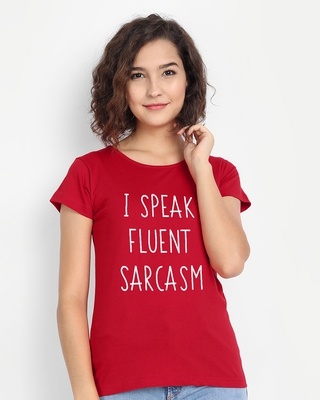 Shop Be Awara Fluent Sarcasm Top-Front