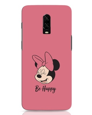 Shop Be Happy OnePlus 6T Mobile Cover-Front