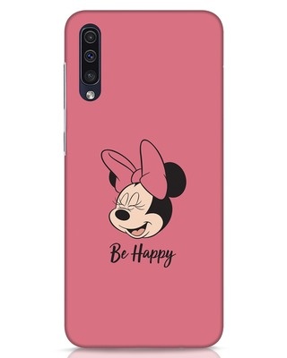 Shop Be Happy Samsung Galaxy A50 Mobile Cover-Front