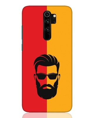 Shop Beard Boy Designer Hard Cover for Xiaomi Redmi Note 8 Pro-Front