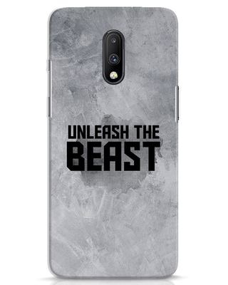 Shop Beast Is Unleashed OnePlus 7 Mobile Cover-Front