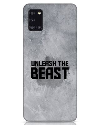 Shop Beast Is Unleashed Samsung Galaxy A31 Mobile Cover-Front