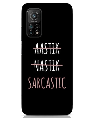 Shop Being Sarcastic Designer Hard Cover for Xiaomi Mi 10T-Front
