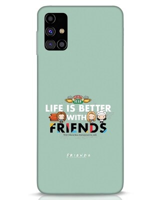 Shop Better Friends  Samsung Galaxy M31s Mobile Cover (FRL)-Front