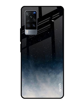Shop Aura Printed Premium Glass Cover for Vivo X60 (Shock Proof, Lightweight)-Front