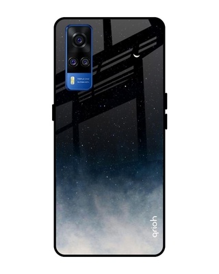 Shop Aura Printed Premium Glass Cover for Vivo Y51 2020 (Shock Proof, Lightweight)-Front
