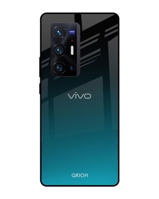 Shop Ultramarine Printed Premium Glass Cover for Vivo X70 Pro Plus (Shock Proof, Lightweight)-Front