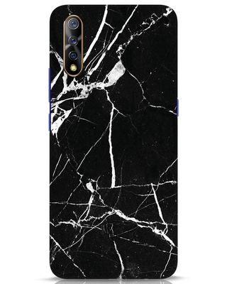Shop Black Marble Vivo S1 Mobile Cover-Front
